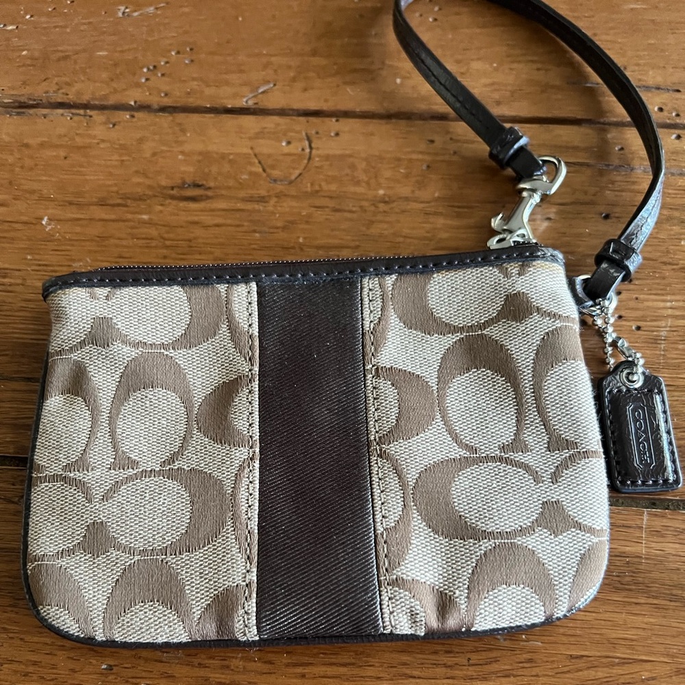Coach wristlet